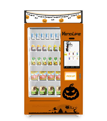 Flexible Shelf Touch Screen Elevator Vending Machine For Vegetables