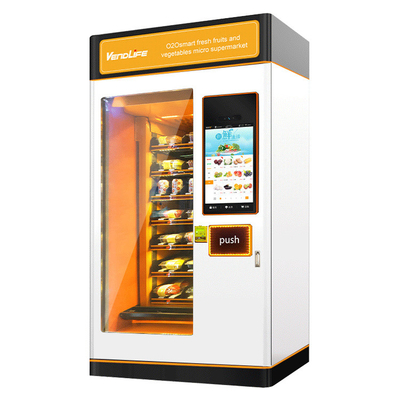 VENDLIFE Fresh Food Vending Machines 3G Network Connected 120pcs Capacity