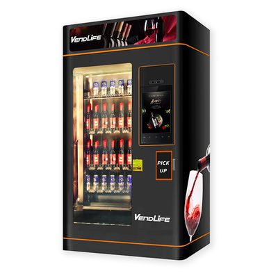  Vending Machine For Alcohol 216pcs 1190mm Width Multipayment