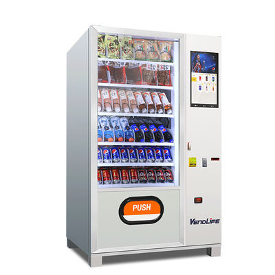 high capacity for snack and drinks  vending machine with metal spiral spring coil